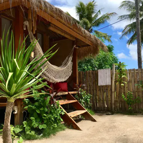 Bungalow avec hamac