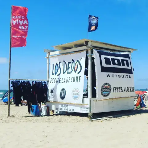 Le kiosque de l'école sur la plage