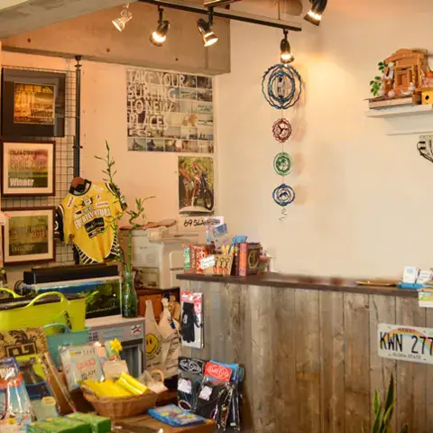 Intérieur de la boutique