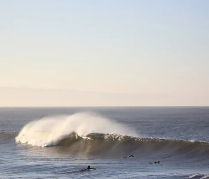 La vague du spot de Sidi Kaouki