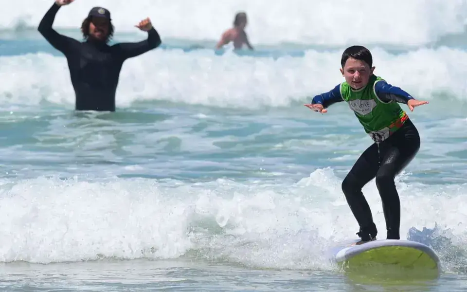 Cours de surf à Biscarrosse Plage