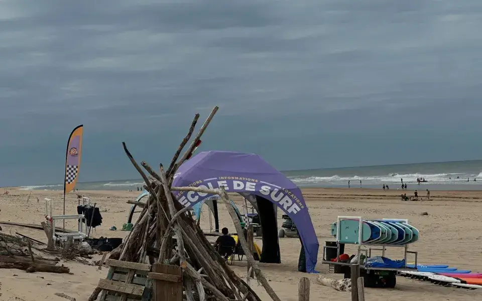 École de surf de la Bouverie