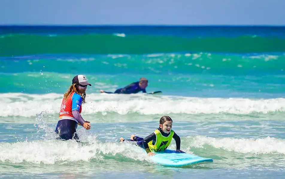 Cours de surf à La Torche
