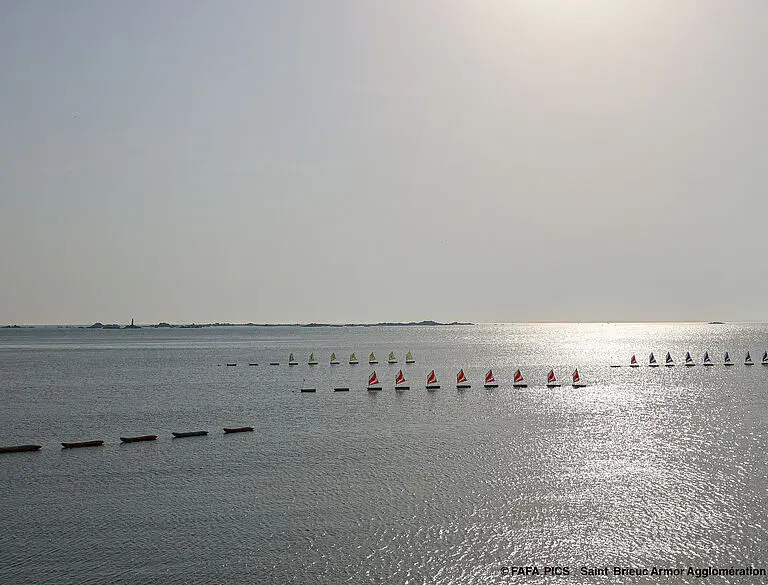École de voile du Pôle Nautique Sud Goëlo