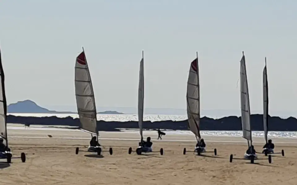 Char à voile, Centre Nautique d'Erquy