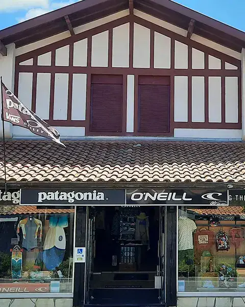 Magasin Olo Surfshop du centre-ville d'Hossegor