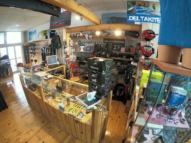 Intérieur de la boutique
