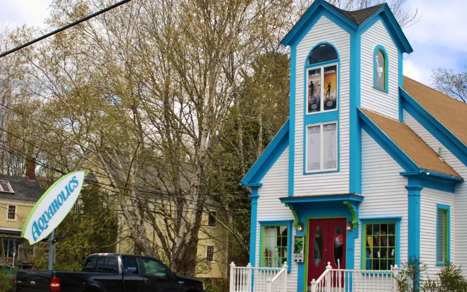 Le magasin dans le Lower Village de Kennebunk