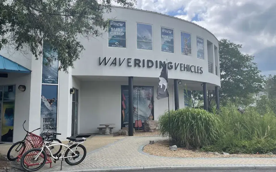 Façade du magasin de Virginia Beach