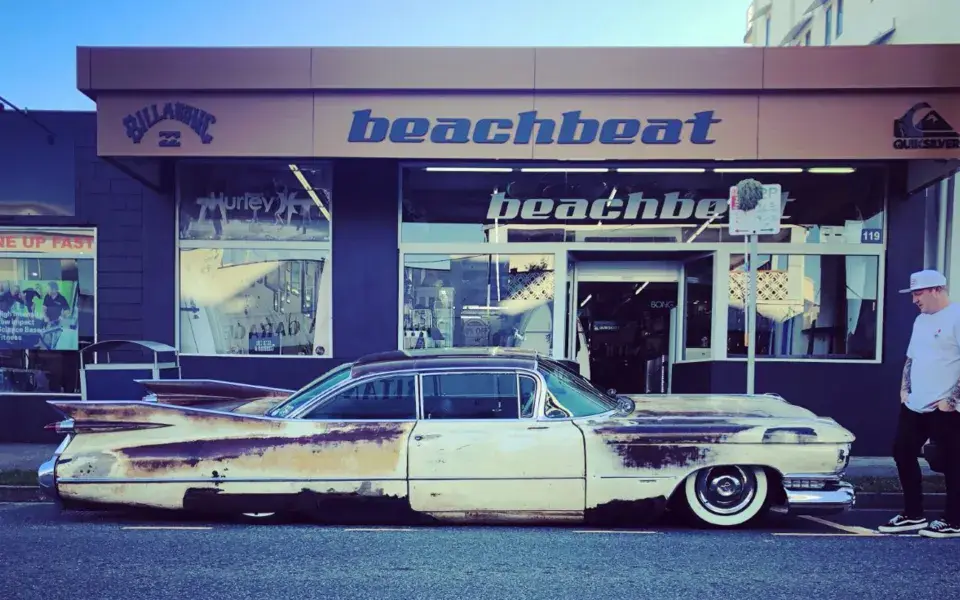 Façade du magasin Beach Beat