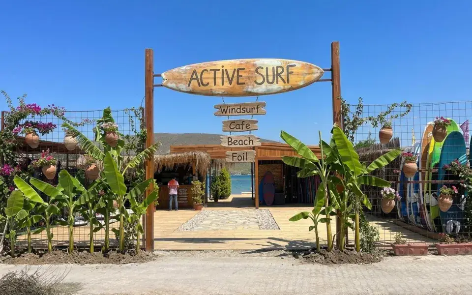 Entrée du centre sur la plage de Çark