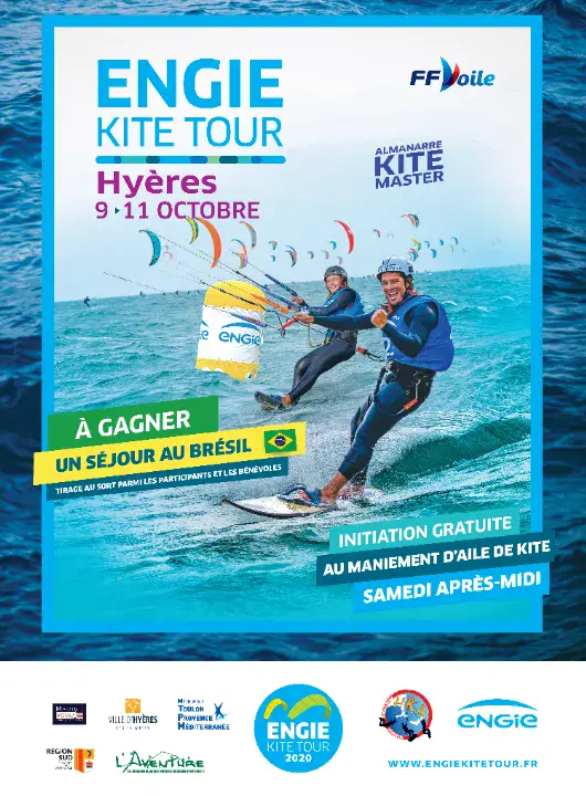 Affiche : Engie Kite Tour - Hyères