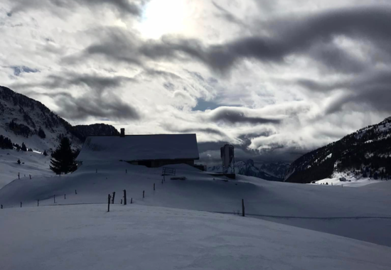 La plaine de Dran du plateau des Glieres
