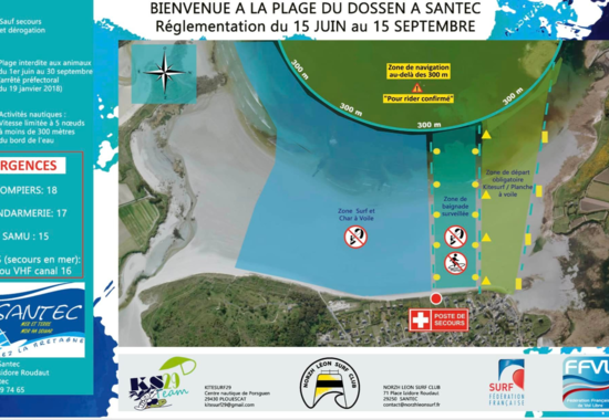 Plage du Dossen - Santec (Roscoff)