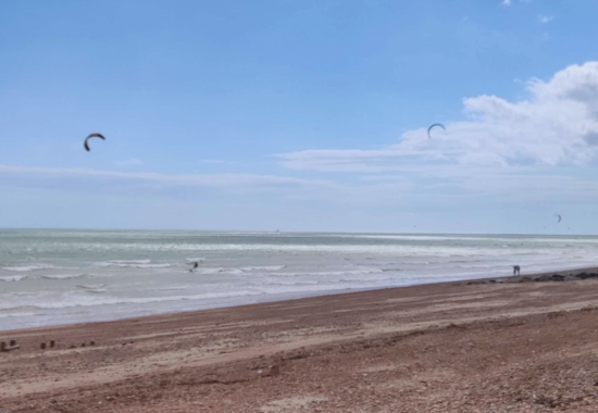 Lancing beach