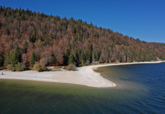 Lac de Joux - La pointe de Sable