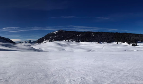 Spot de La plaine de Dran du plateau des Glieres