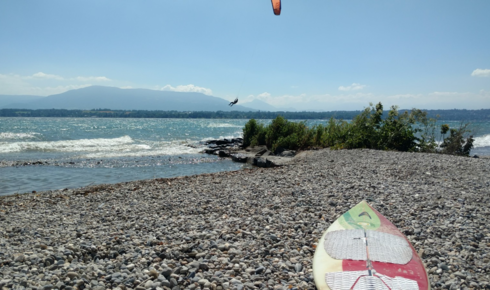 Spot de Versoix - Plage de la Bécassine
